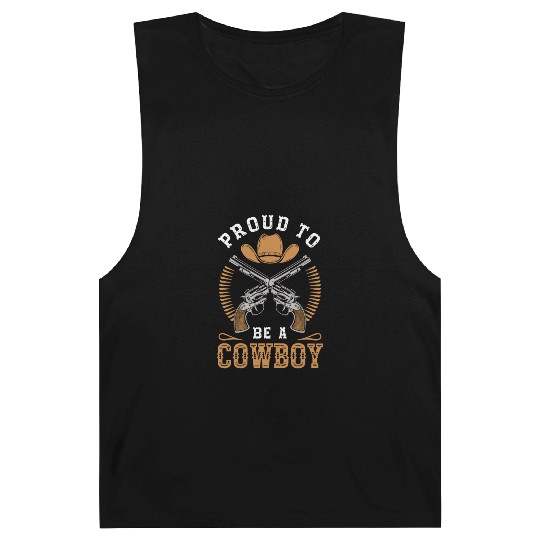 Cowboy Lifestyle Western Theme with Horses and Barnard Tanks