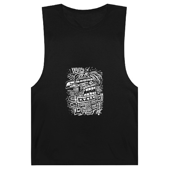 Aztec God Ancient Mythology Tezcatlipoca Eagle Barnard Tanks