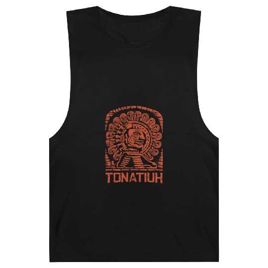 Aztec God Ancient Mythology Tonatiuh Sun and Barnard Tanks