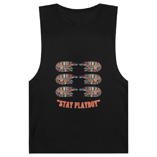 Stylish Playboy with Crocodile Barnard Tanks