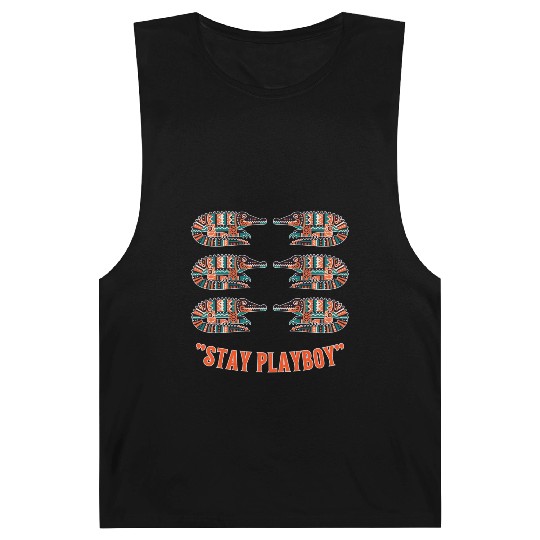 Stylish Playboy with Crocodile Barnard Tanks