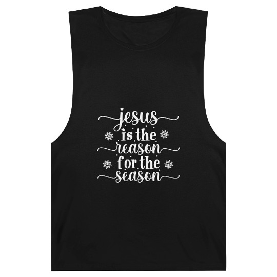 Jesus Is The Reason For The Season Christmas Barnard Tanks