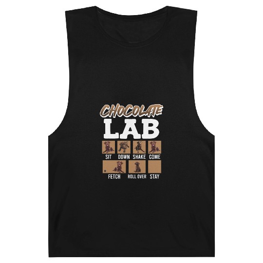 Labrador Retriever CHOCOLATE LAB Commandos Barnard Tanks