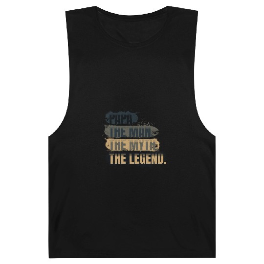 Papa the man the myth the legend gift Barnard Tanks