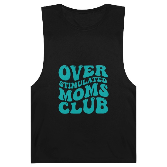 over stimulated moms club Barnard Tanks