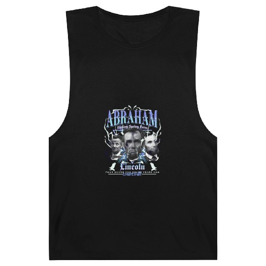 History Bootleg Abraham Lincoln Bootleg Retro Rap Barnard Tanks