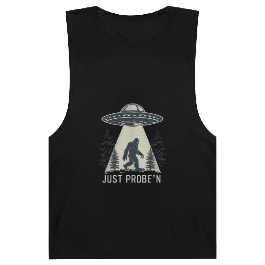 Bigfoot abduction by aliens Barnard Tanks