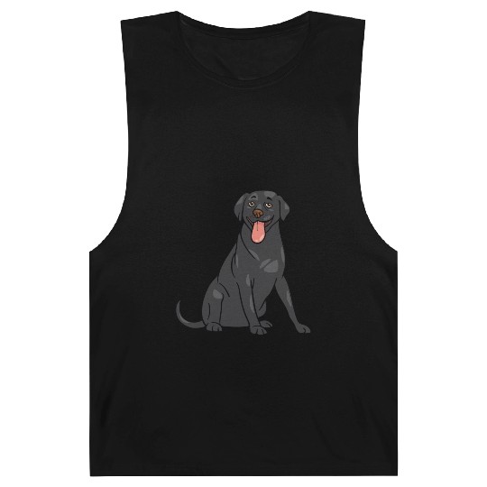 Dog - Black Lab Barnard Tanks
