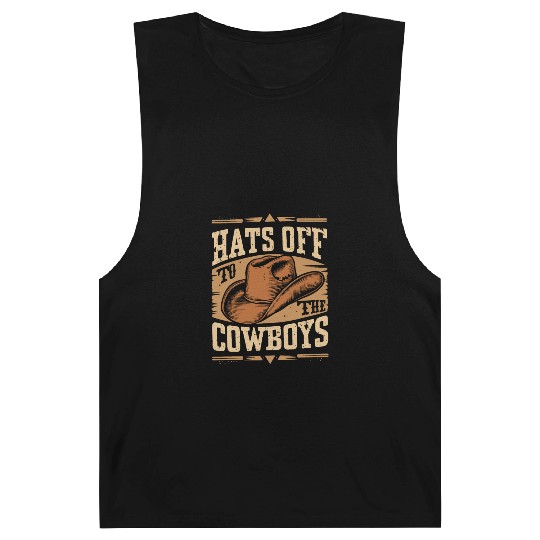 Cowboy Lifestyle Western Theme with Horses and Barnard Tanks