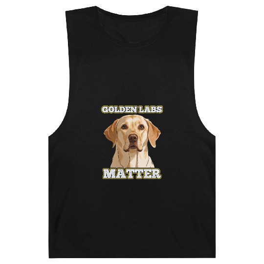 Golden Labrador GOLDEN LABS MATTER Labrador Barnard Tanks