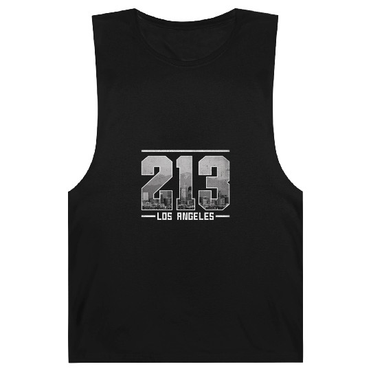 Los Angeles 213 Area Code California Skyline Barnard Tanks