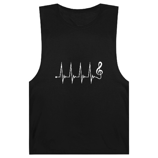 Music Clef Note Violin Treble Sound Pulse ECG Barnard Tanks