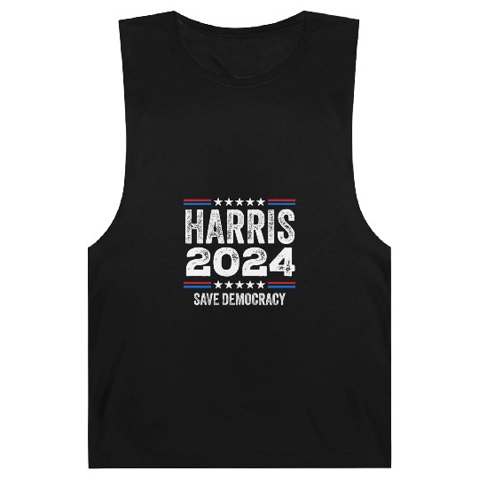 Kamala Harris 2024 Save Democracy US Election Barnard Tanks