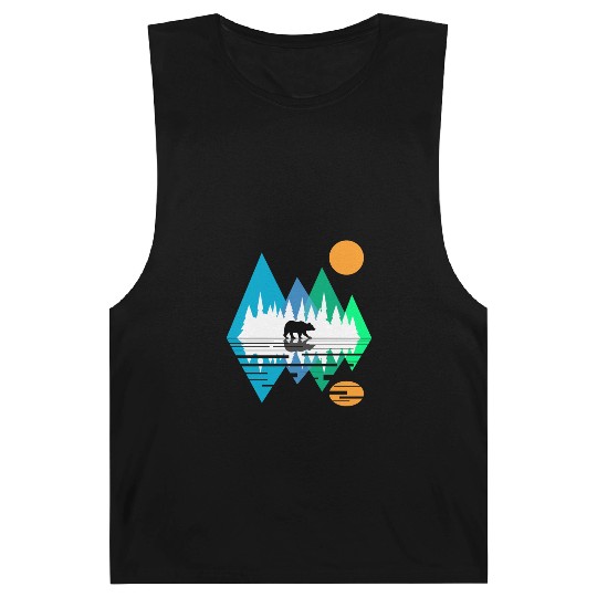 GEOMETRIC MOUNTAIN BEAR Barnard Tanks