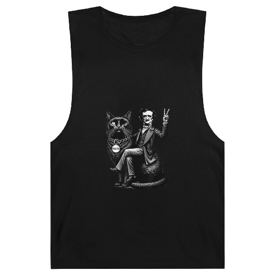 Edgar Allan Poe Riding Barnard Tanks