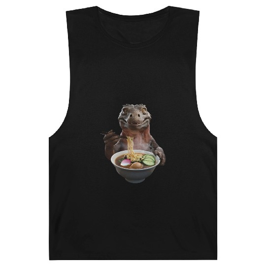 Komodo Eating Ramen Realistic Barnard Tanks