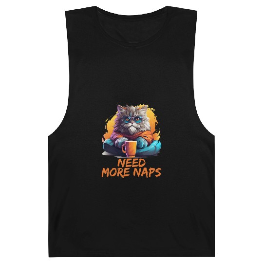 Persian Cat Need More Naps Kitten Cat Memes Barnard Tanks