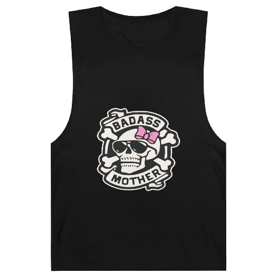 Badass Mother Skull LIKE US ON FACEBOOK # Barnard Tanks
