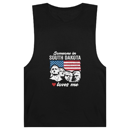 Someone In South Dakota Loves Me Barnard Tanks