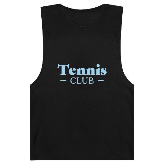 Tennis Club - Pocket Print Barnard Tanks