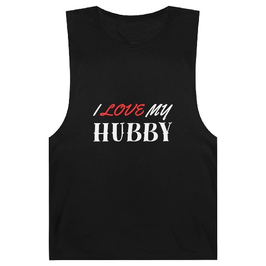 I Love My Hubby Barnard Tanks