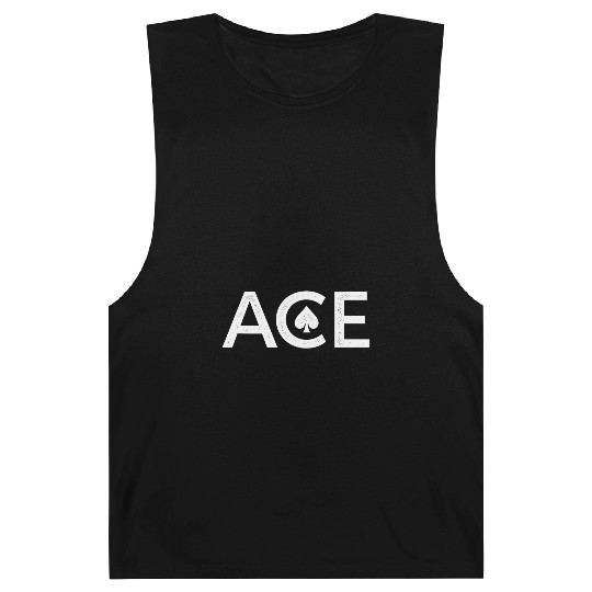 Ace of Spades Texas Hold'em Playing Card Poker Barnard Tanks