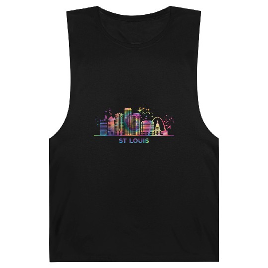 St Louisian Skyline St Louis Barnard Tanks