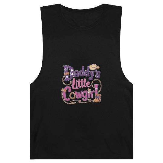 Daddy's Little Cowgirl Barnard Tanks