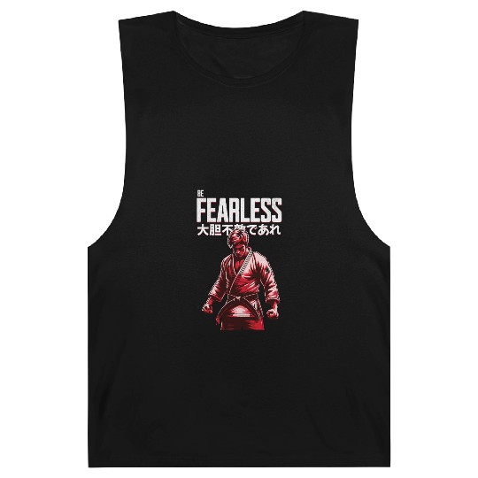 Be Fearless Jiu Jitsu Mindset Barnard Tanks