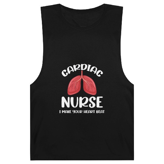 Cardiac Nurse I Make Your Heart Beat Funny Barnard Tanks