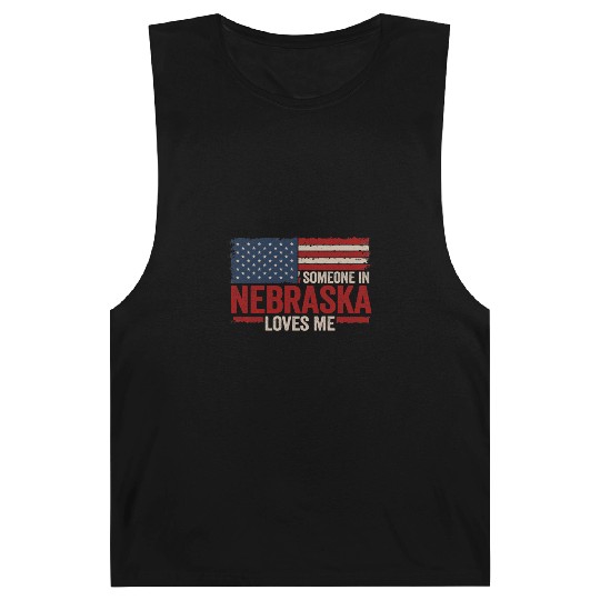 Someone In Nebraska Loves Me Barnard Tanks