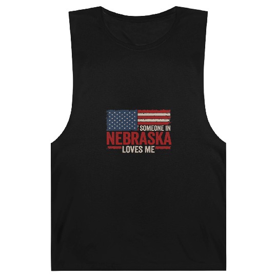 Someone In Nebraska Loves Me Barnard Tanks