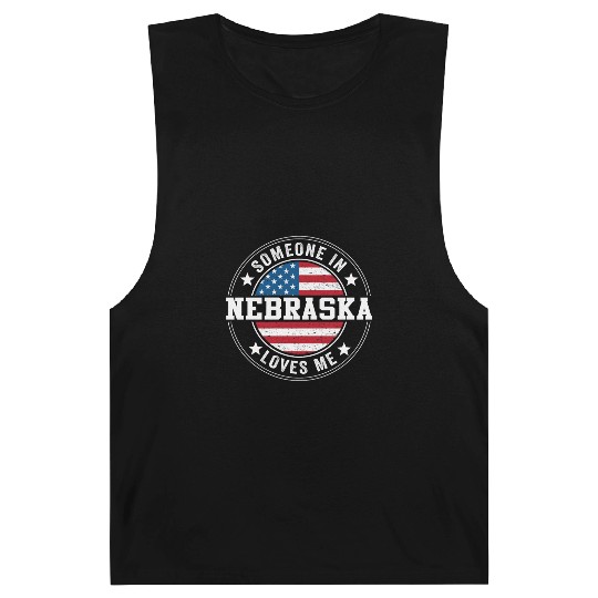 Someone In Nebraska Loves Me Barnard Tanks