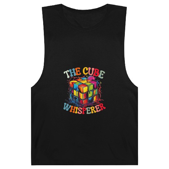Cube Whisperer 90s 80s Cube Competition Math Barnard Tanks