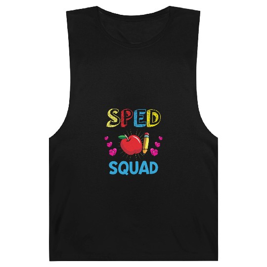 Sped Teacher special education teacher quad Barnard Tanks