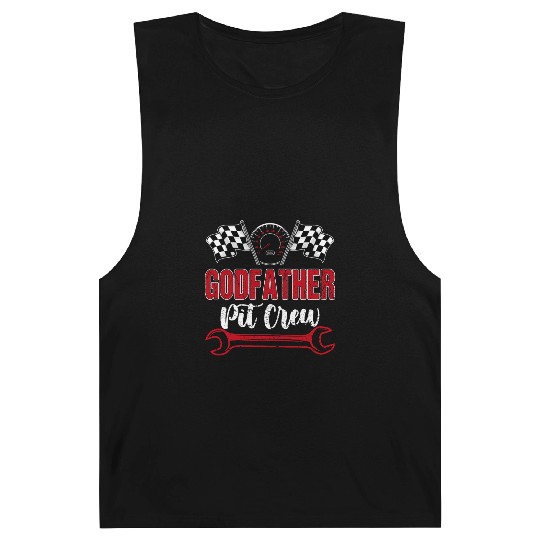 Godfather Pit Crew Birthday Racing Car Barnard Tanks