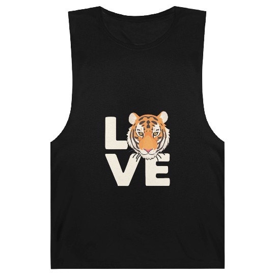 Tiger Love Nature Lover Safari Wildlife Animal Barnard Tanks