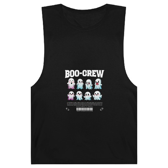 Boo Crew - Halloween Cute Ghost Barnard Tanks