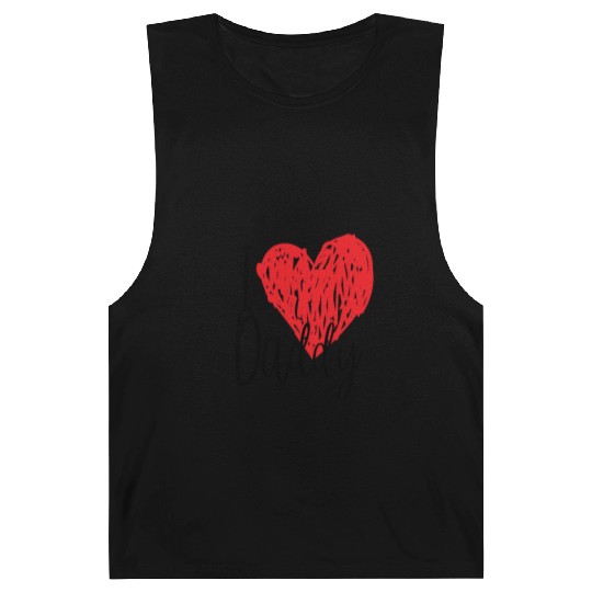 I love Daddy gift Barnard Tanks