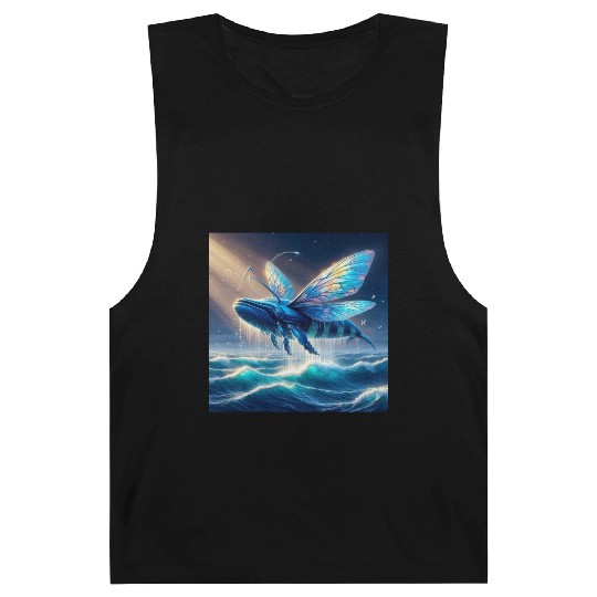 The blue whale-hornet Barnard Tanks