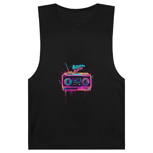 boombox 80s music Barnard Tanks
