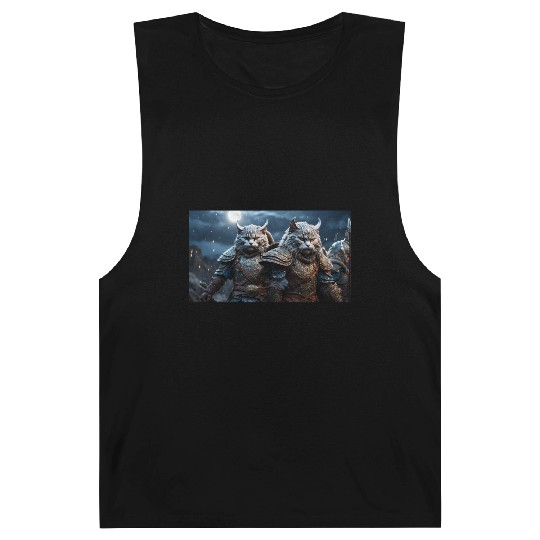 Viking cat lover scandinavia nordic norse valhalla Barnard Tanks