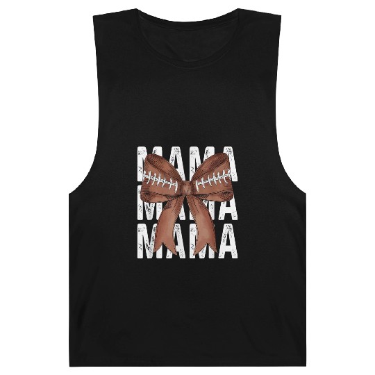 Coquette Football Mama Game Day Football Season Mo Barnard Tanks