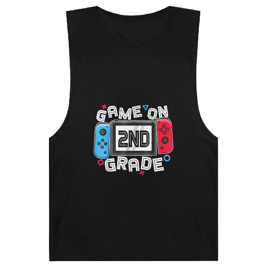 Funny Gamer Kid Boys Barnard Tanks