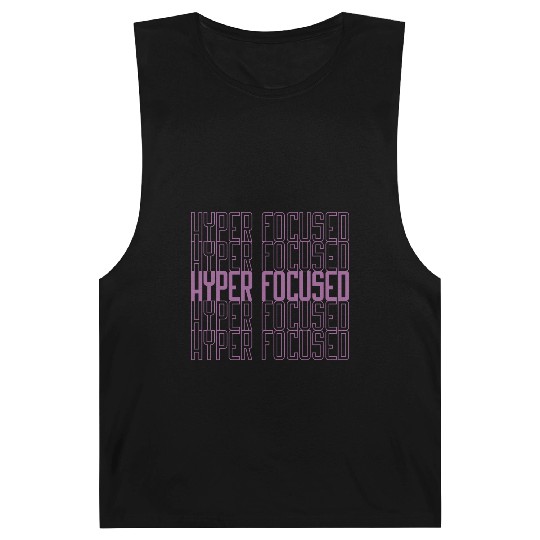 Hyperfocused in pink Barnard Tanks