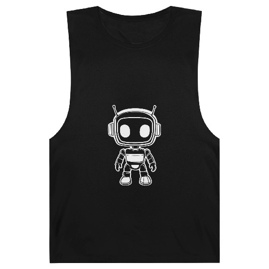 Robot, Game Character, Gamer logo, Mascot Barnard Tanks