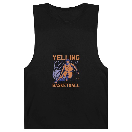 This Is Just My Basketball Coach Voice 2 Barnard Tanks