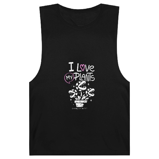 I Love My Plants – Cute Venus Flytrap Plant Lover Barnard Tanks