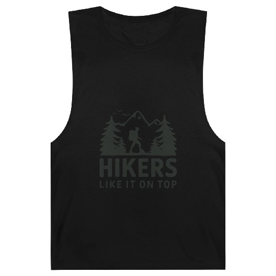 Hiker Nature Mountain Forest Outdoor Barnard Tanks