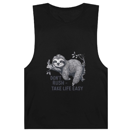 Relaxing Sloth - Take Life Easy Barnard Tanks